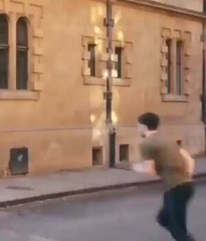 a real life parkour ninja