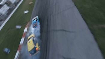 Awesome drone drifting footage