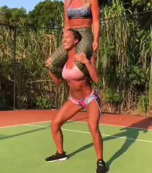 Had no weights for squats today