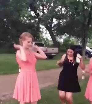 Showing off her flips
