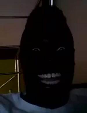 The blackest man in the world