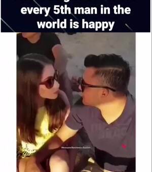 every 5th man is happy