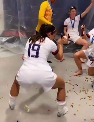 World Champion Alex Morgan