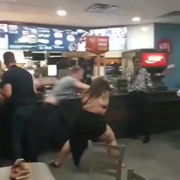 This chick can hold her own