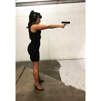 Some target practice after work