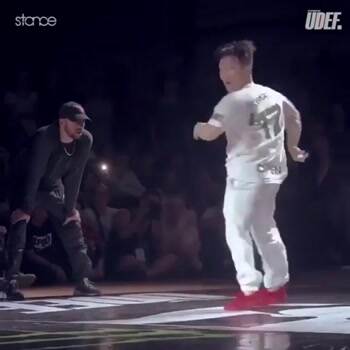 Ridiculous break dancing talent