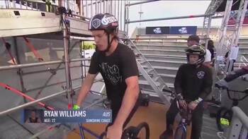 BMX rider Ryan Williams doing the world’s first 1080 front flip