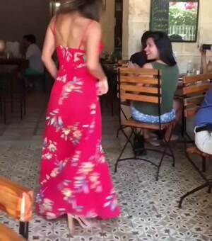 Lisa Morales dancing