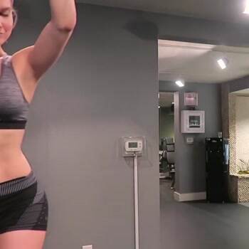 Amanda Cerny with the wild dancing