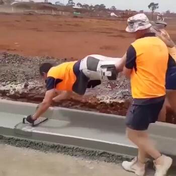 Wish we had a machine to do this job