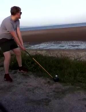 hey hey got a hole in one