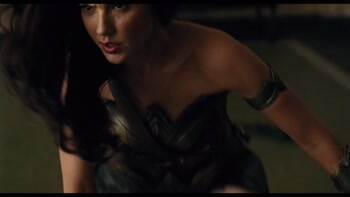 Gal Gadot as wonder woman