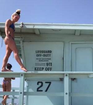 Amazing strength and balance