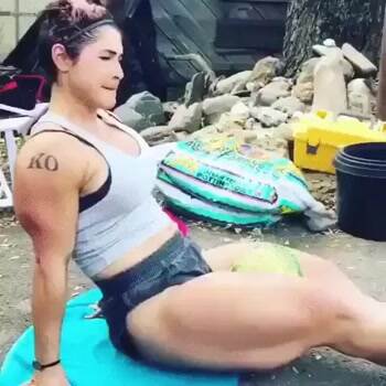 Crushing that watermelon