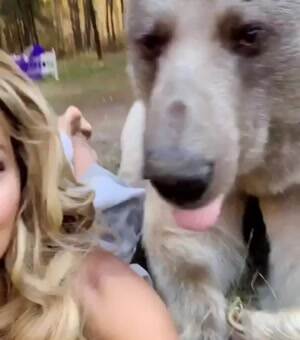 Just hanging out with a Bear