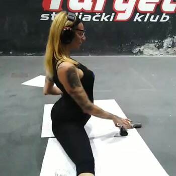 Interesting shooting style