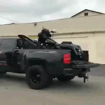 Ridiculous bike trailer