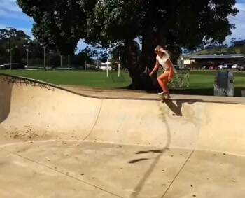Having fun with some skating