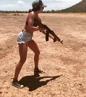 Karly Kennedy Out doing some shooting