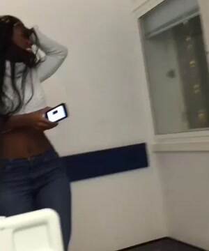 Bria Myles dancing in some jeans