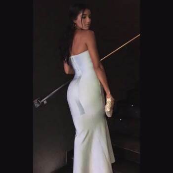 Sexy white dress