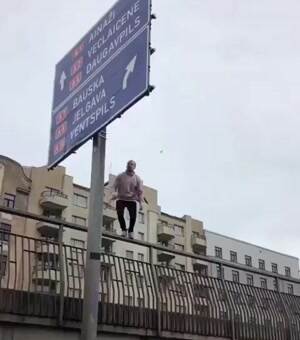 Some ridiculous jumping