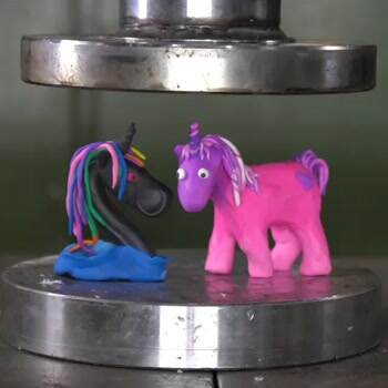 Those ponies in slow motion