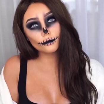 Awesome face paint by Gina Box