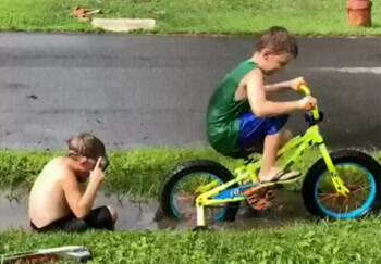 What kids used to do for fun