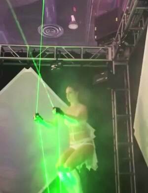 A laser show
