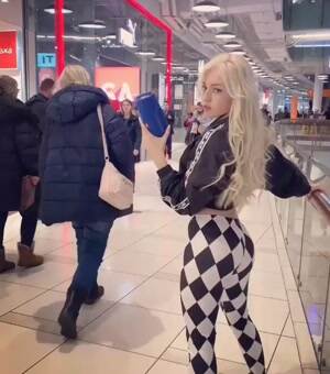 Checkers at the mall