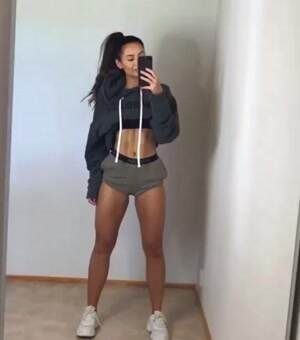 She has some legs