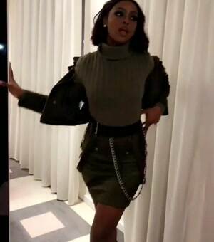 Showing off with a smile