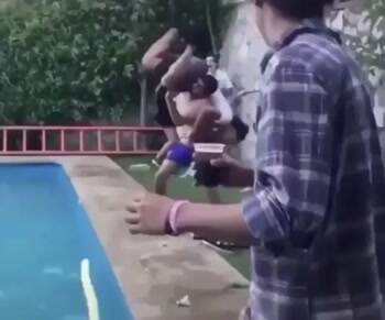 How many friends does it take to get you in the pool