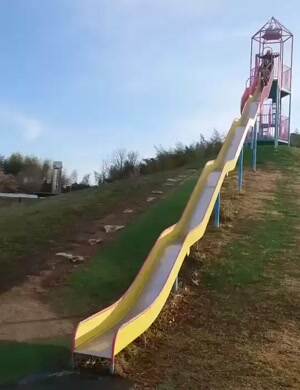 The slide of pain