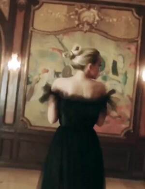 A fluffy dress