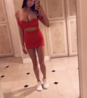 A little red dress