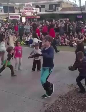 This kids dance skills are too much for this party