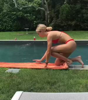 Doing a little yoga
