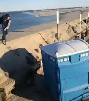 Going to smell in there too