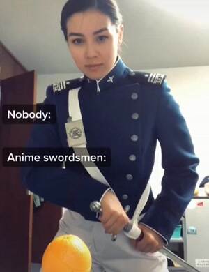 Anime swordsman