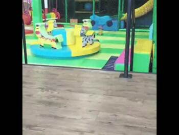 Round and round he goes