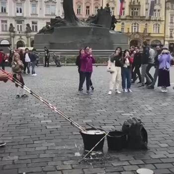 making bubbles