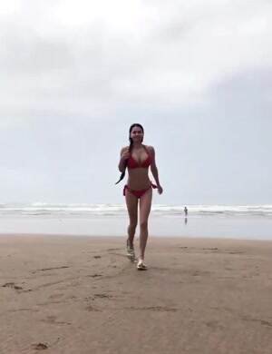 Running in the sand