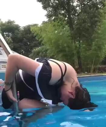 She tried