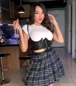 Her new skirt