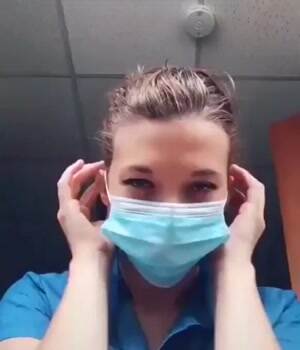 A Mask Strip tease