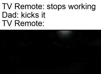 The remote stopped working