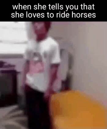 I love riding horses