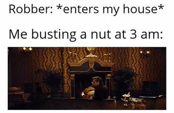 Entering my house